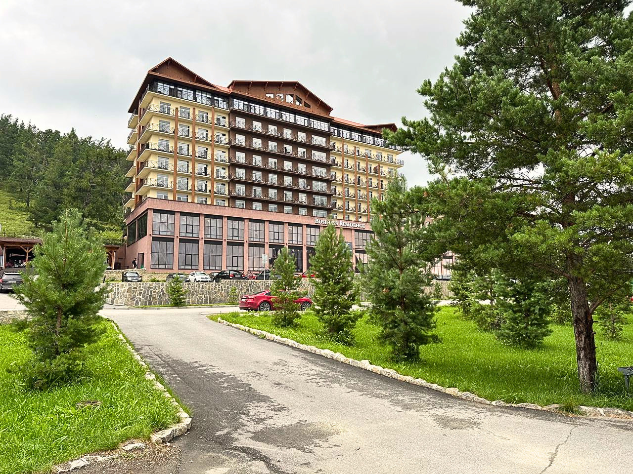 Шведский стол FILIN в ресторане Business Residence